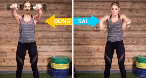 Nhung dong tac the duc ban thuong tap sai hinh anh