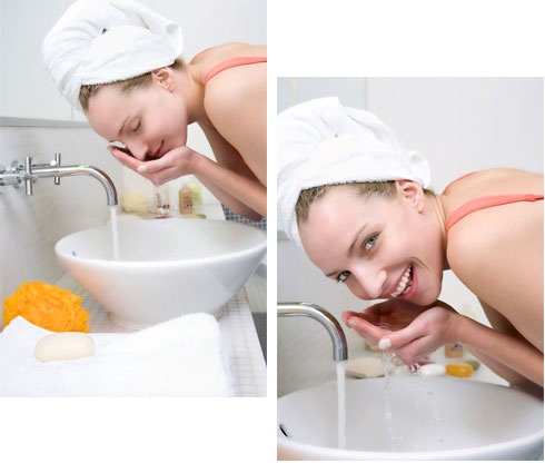 Mẹo rửa mặt đúng cách ảnh 1 Meo rua mat dung cach anh 1