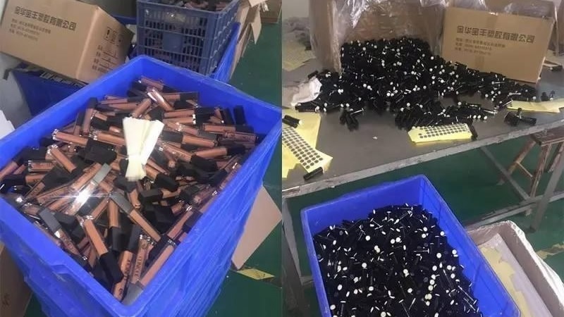 Trung Quoc san xuat my pham gia anh 1