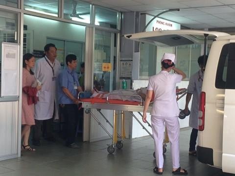 Bệnh nhân vụ cháy chung cư Carina ảnh 2 Benh nhan vu chay chung cu Carina anh 2
