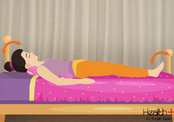 Bon bai tap thu gian co the truoc khi di ngu hinh anh