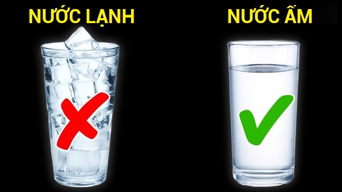 Tac hai cua uong nuoc lanh anh 1