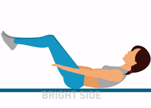 Chuoi 7 bai tap pilates giam mo bung duoi hieu qua hinh anh