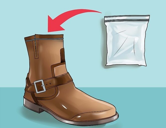 Cach lam gian va mem doi giay moi hinh anh