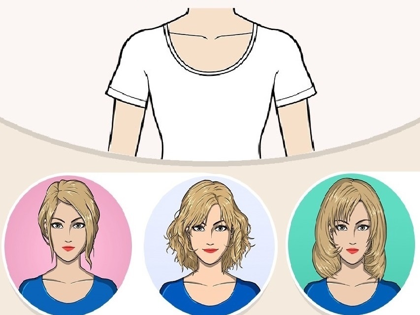 Chon kieu toc phu hop voi vay ao anh 3