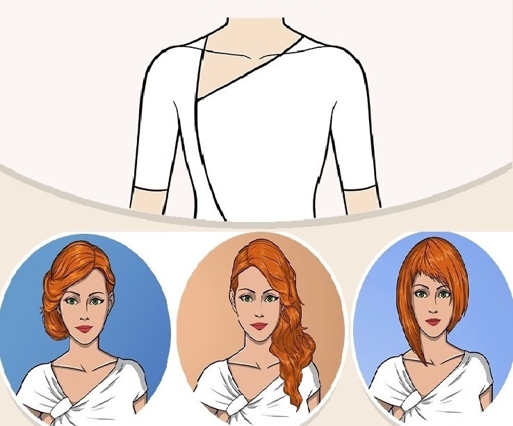 Chon kieu toc phu hop voi vay ao anh 4