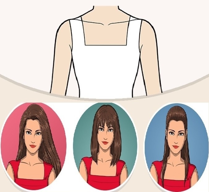 Chon kieu toc phu hop voi vay ao anh 6