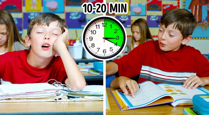 Ngu trua dung thoi gian anh 2