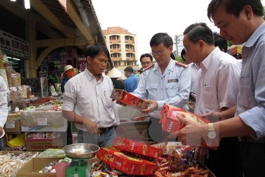Chất cấm trong thực phẩm trà giảm cân ảnh 1 Chat cam trong thuc pham tra giam can anh 1