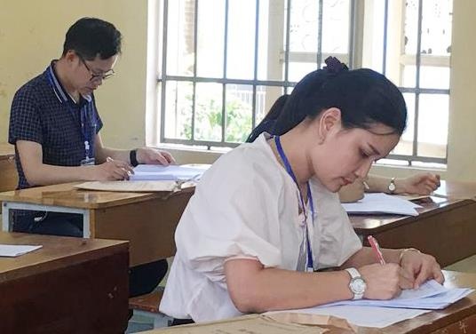 Cong an bao ve 3 vong diem cham thi THPT quoc gia 2019 hinh anh