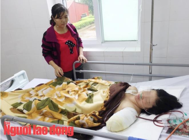 Cô giáo bị tai nạn giao thông ảnh 1 Co giao bi tai nan giao thong anh 1