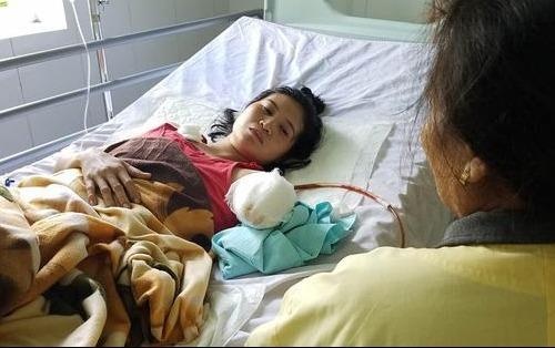 Co giao chay xe 130 km di day khong may bi tai nan giao thong hinh anh