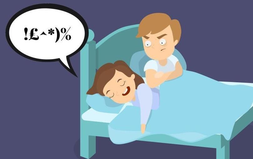 Vi sao nhieu nguoi noi me trong khi ngu? hinh anh