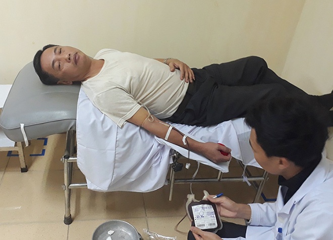 Hiến máu cực hiếm cứu người ảnh 1 Hien mau cuc hiem cuu nguoi anh 1