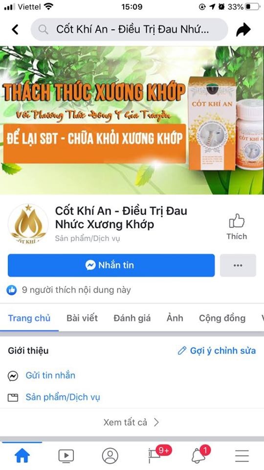 Thực phẩm Cốt Khí An không phải thuốc ảnh 1 Thuc pham Cot Khi An khong phai thuoc anh 1