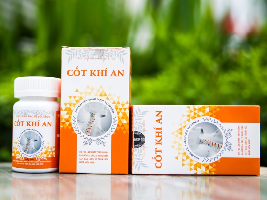Thuc pham bao ve suc khoe Cot Khi An quang cao gay hieu nham nhu thuoc chua benh hinh anh