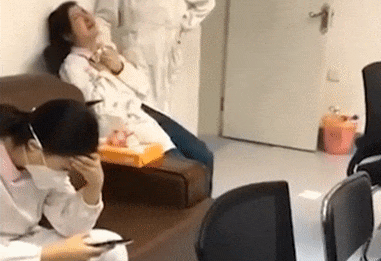 Canh tuong hoang loan tai cac benh vien o Vu Han hinh anh