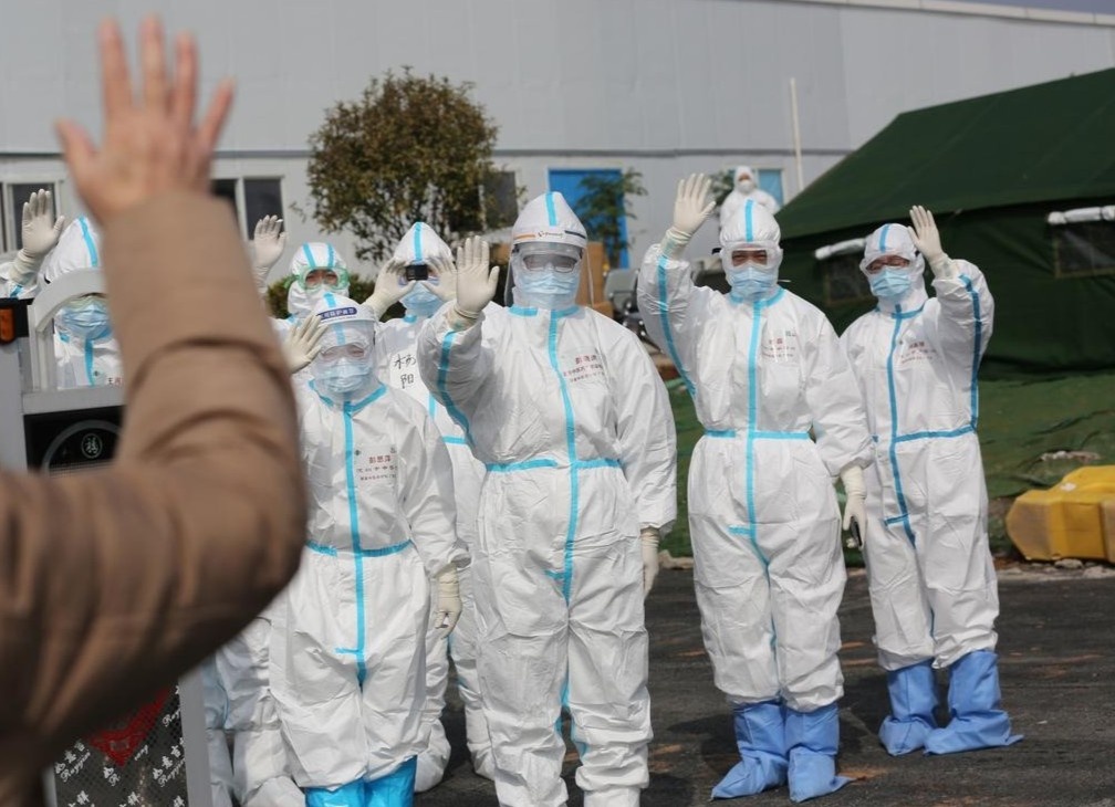 Benh nhan Covid-19 cuoi cung o Vu Han xuat vien hinh anh