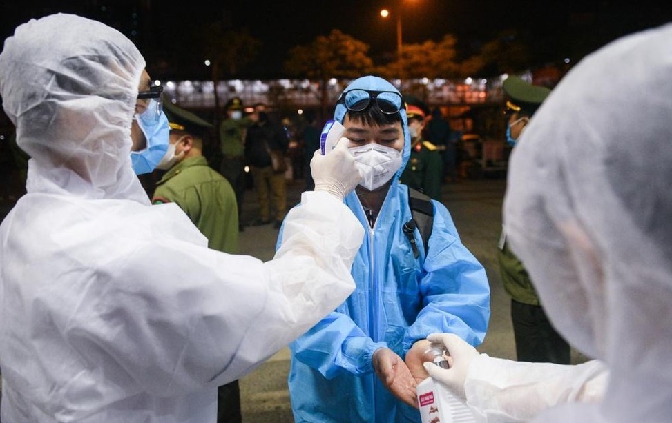 Mot nguoi phu nu o Thanh Hoa mac Covid-19 sau khi tro ve tu Nga hinh anh