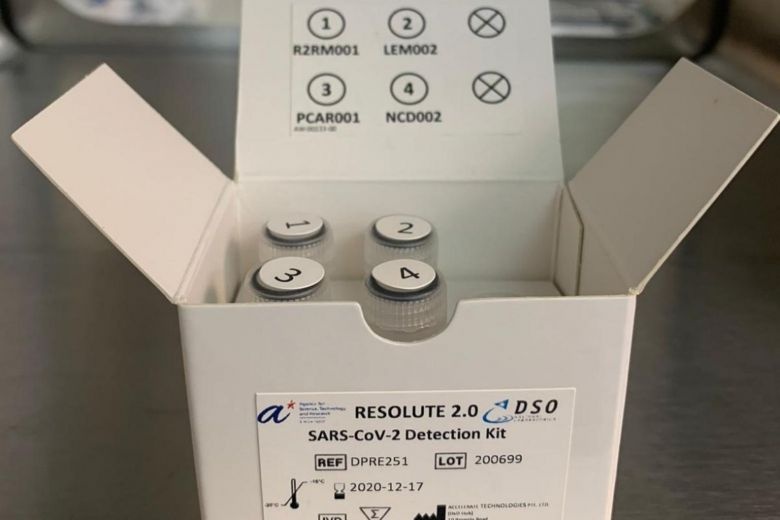 Bộ kit xét nghiệm Covid-19 của Singapore ảnh 1 Bo kit xet nghiem Covid-19 cua Singapore anh 1