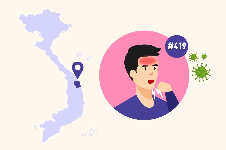 Hanh trinh di chuyen cua benh nhan Covid-19 o Quang Ngai hinh anh