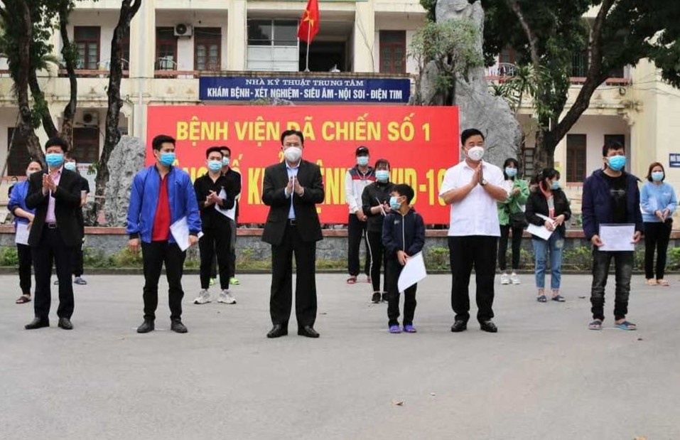 Benh nhan khoi Covid-19 o Hai Duong anh 1