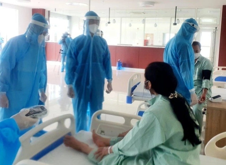 Benh vien Bach Mai co so 2 tai Ha Nam tiep nhan F1 co nguy co cao hinh anh