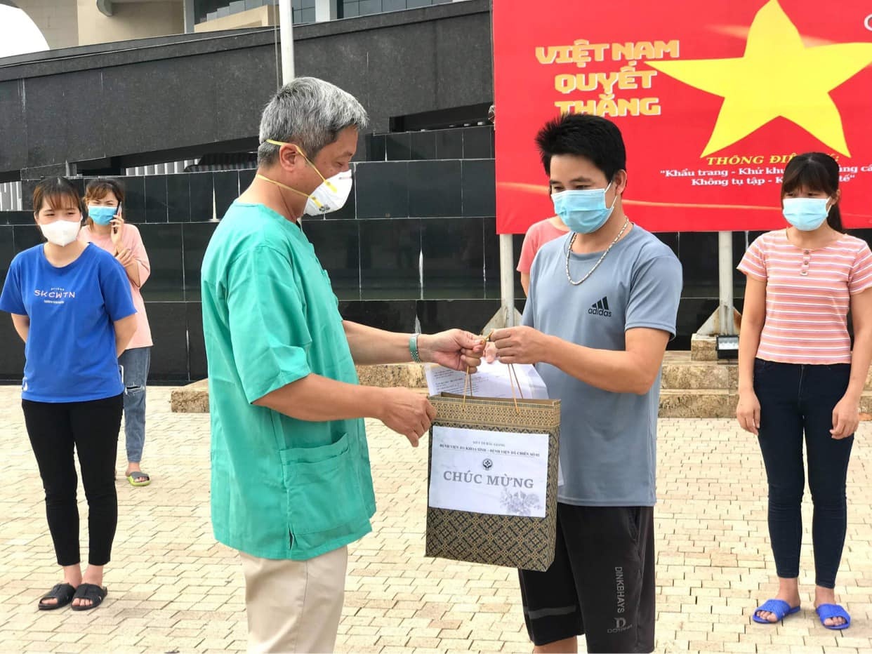 Bệnh nhân ở Bắc Giang khỏi Covid-19 ảnh 1 Benh nhan o Bac Giang khoi Covid-19 anh 1