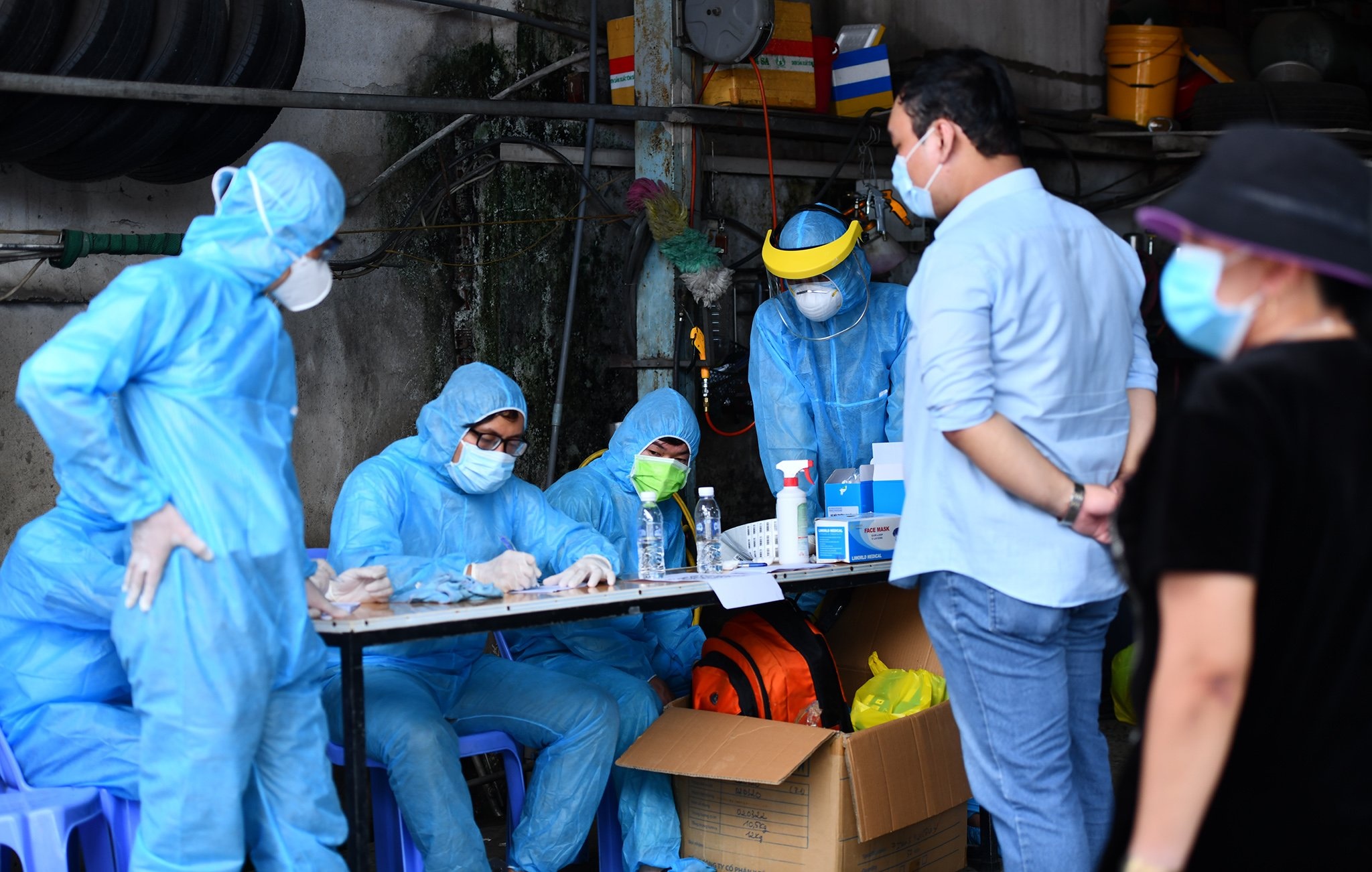 Dich Covid-19 bung phat tai TP.HCM anh 2