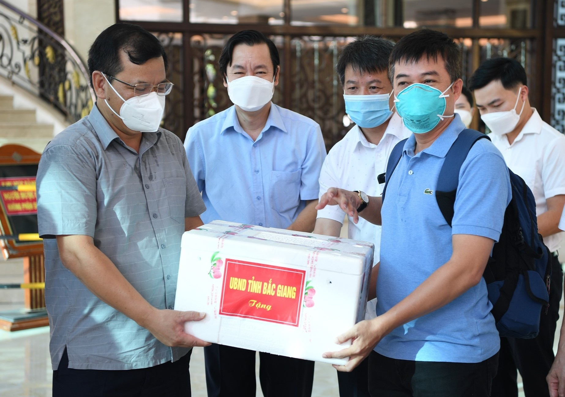 Doi phan ung nhanh BV Cho Ray hoan thanh nhiem vu tai Bac Giang hinh anh