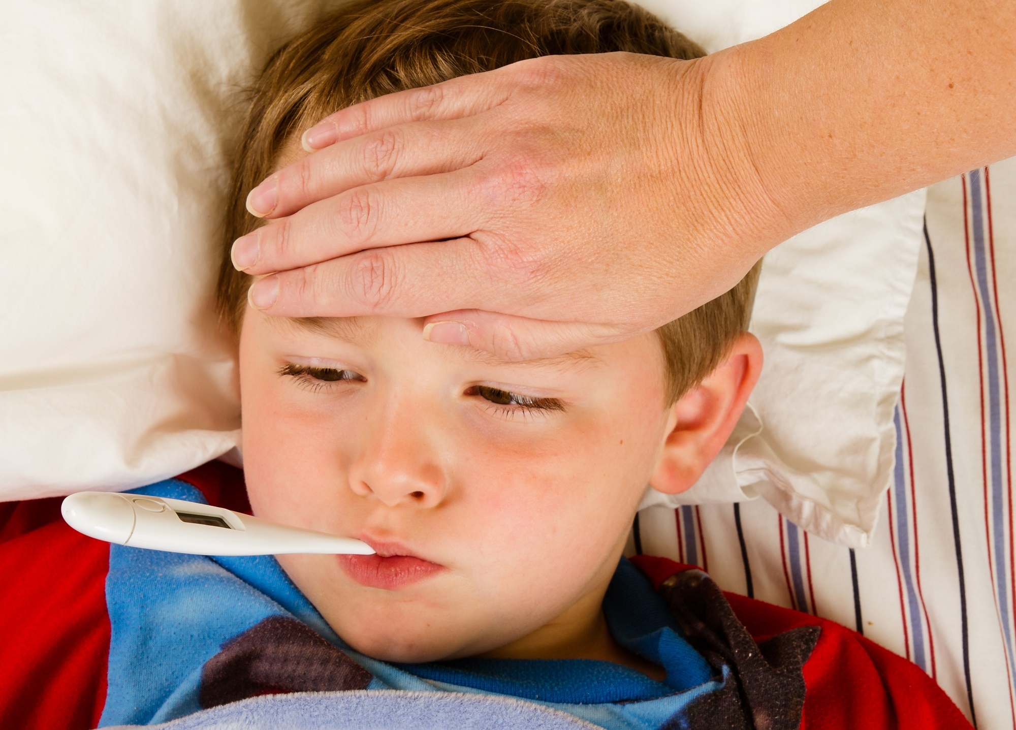 Sot o tre em va nguoi lon co khac nhau? hinh anh