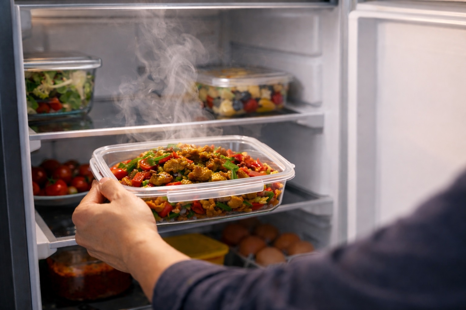 9 thuc pham tuyet doi khong nen tich tru trong tu lanh hinh anh