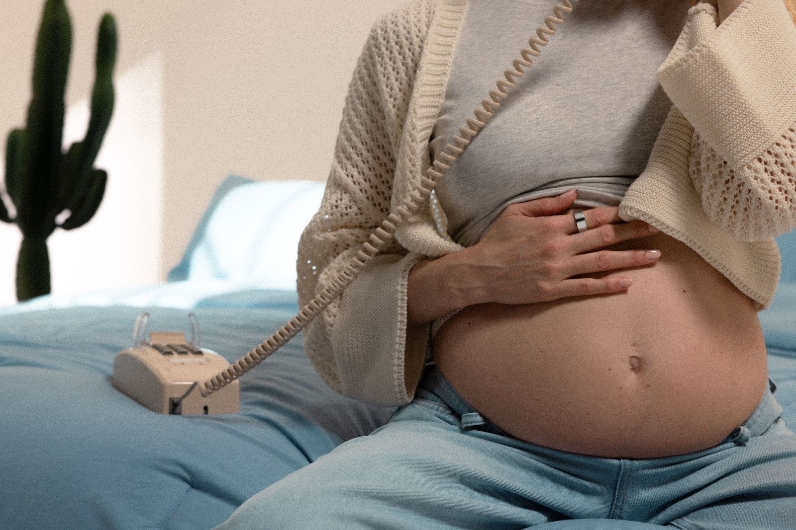 Nhung 'bao dong do' me bau khong nen phot lo hinh anh