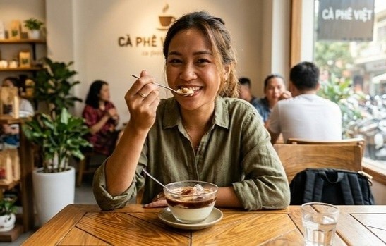 Co nen ket hop ca phe voi sua chua khong? hinh anh