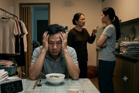 'Muốn phát điên' vì nghe vợ và mẹ kể tội nhau mỗi ngày