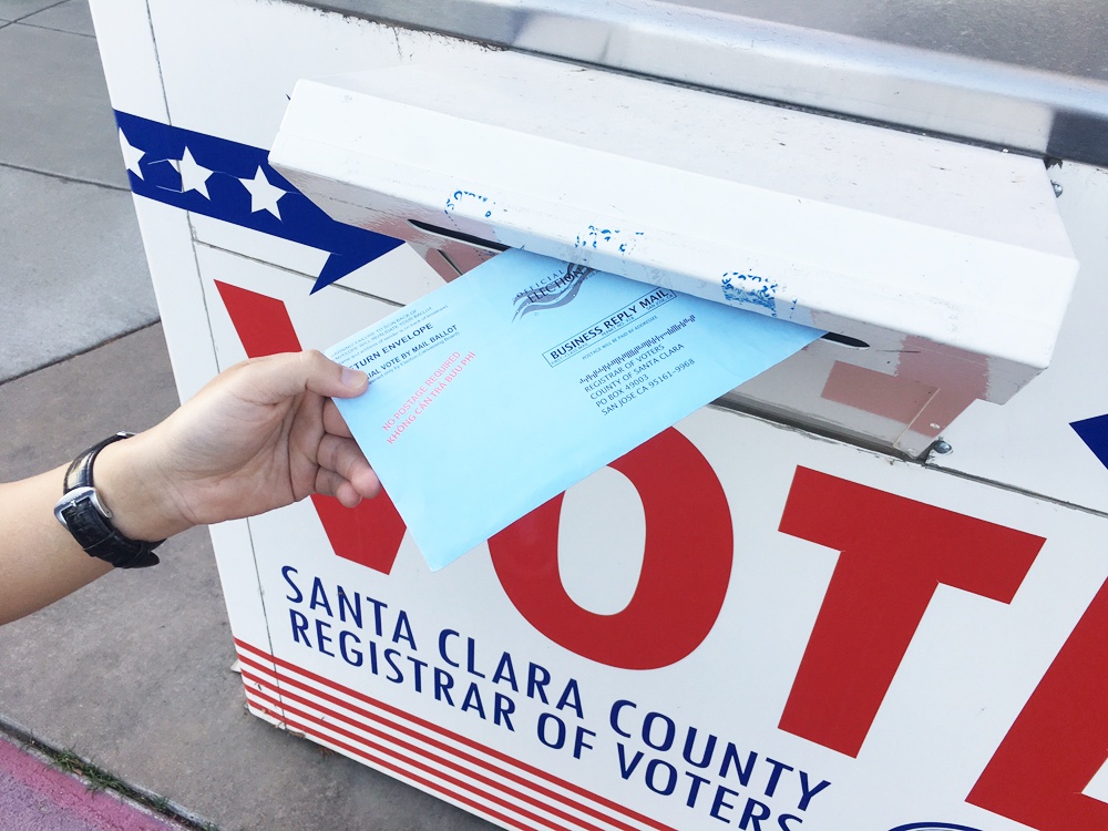 Co gi tren la phieu bau cu tong thong My hinh anh