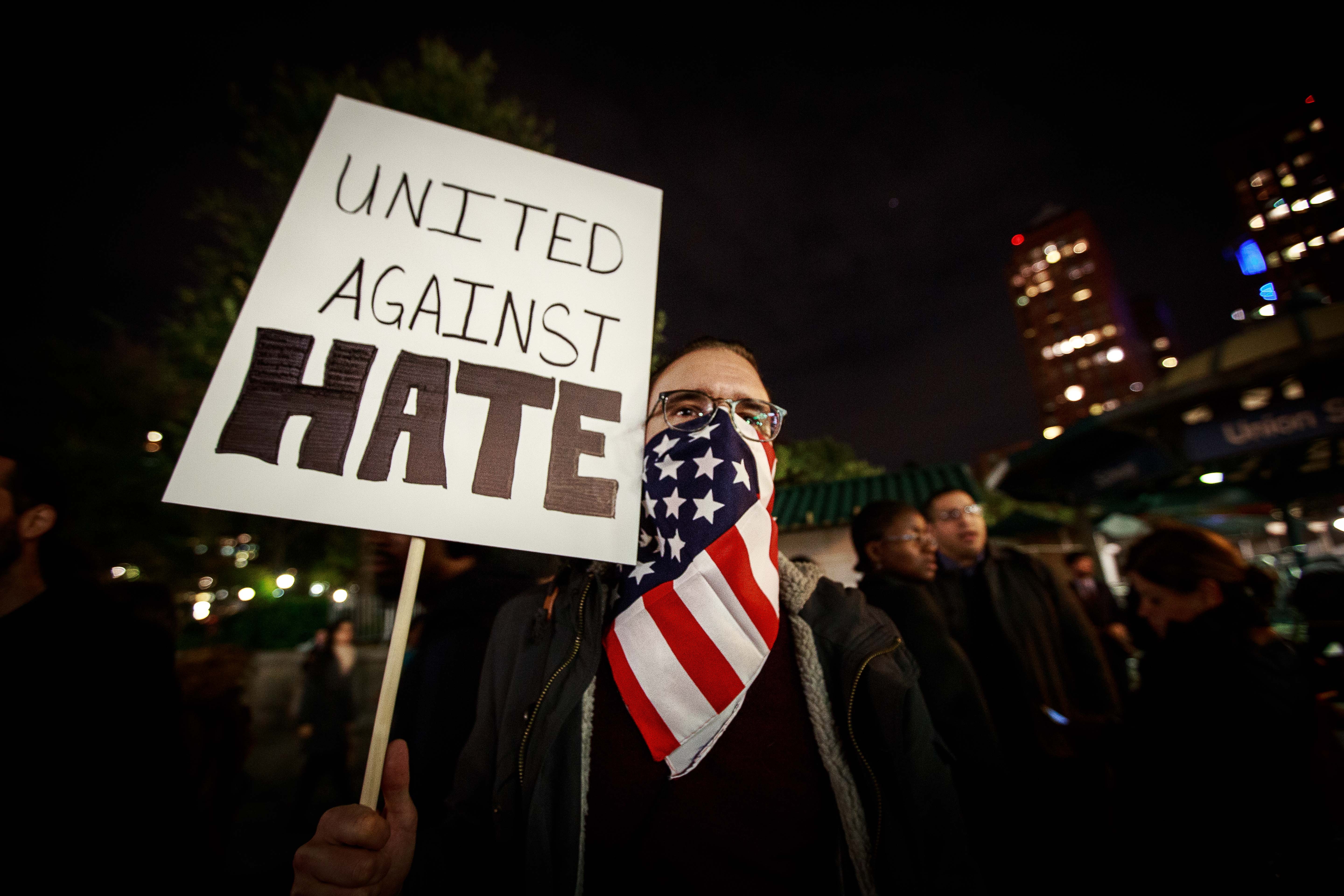 bieu tinh chong Donald Trump anh 3