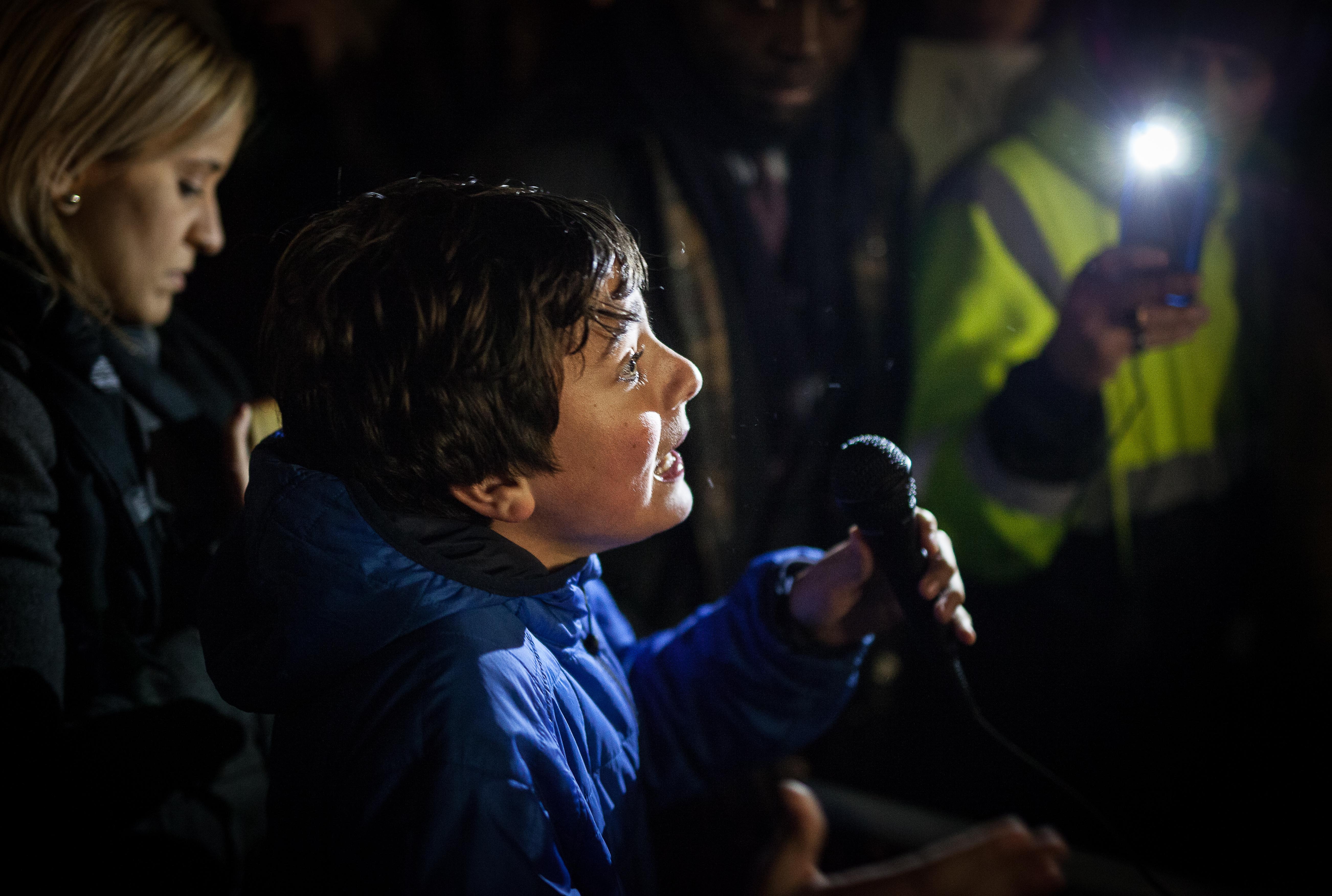 bieu tinh chong Donald Trump anh 7