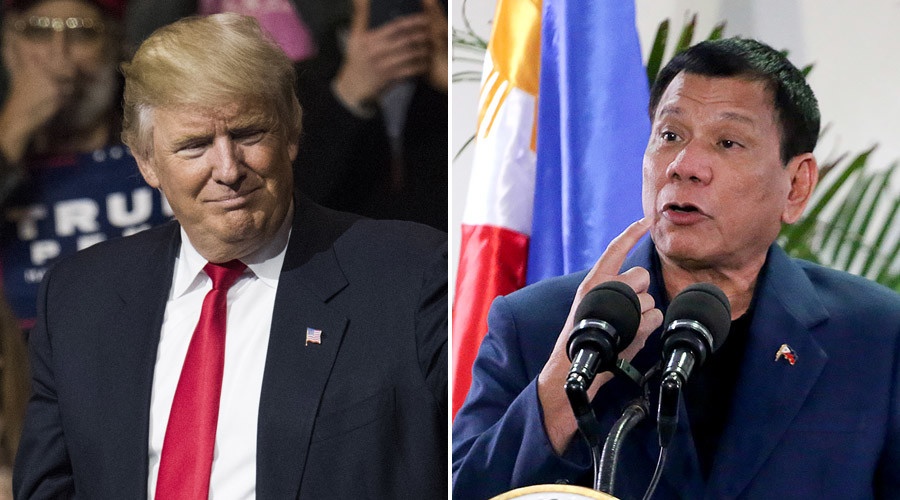 Trump ung ho cuoc chien chong ma tuy cua Duterte hinh anh