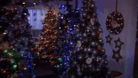 'Rung thong' Noel trong ngoi nha o Duc hinh anh