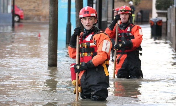 ngập lụt ở London ảnh 7 ngap lut o London anh 7