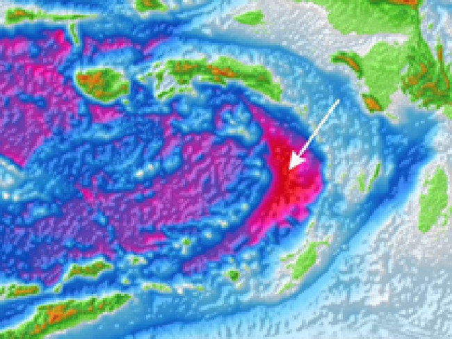 Dut gay khong lo o vanh dai lua Thai Binh Duong hinh anh