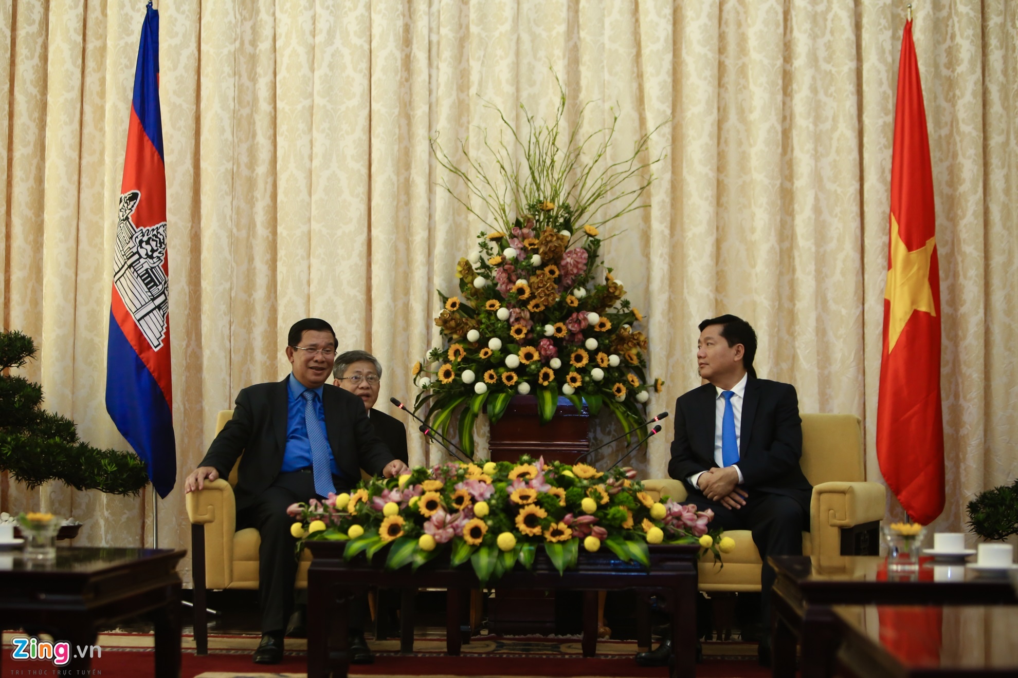 thu tuong Campuchia tham Viet Nam anh 1