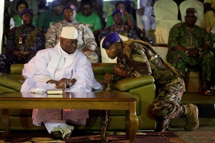 tổng thống Gambia lưu vong ảnh 2 tong thong Gambia luu vong anh 2
