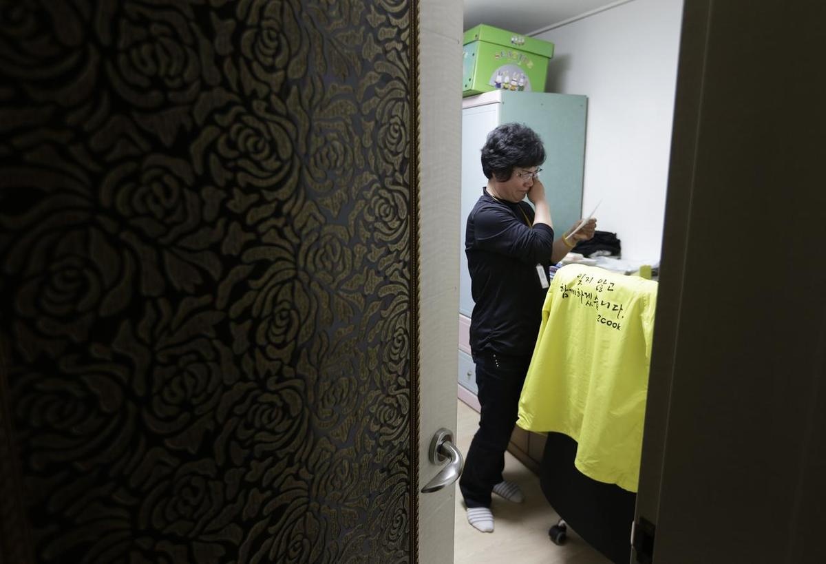 gia đình nạn nhân chìm phà Sewol ảnh 1 gia dinh nan nhan chim pha Sewol anh 1