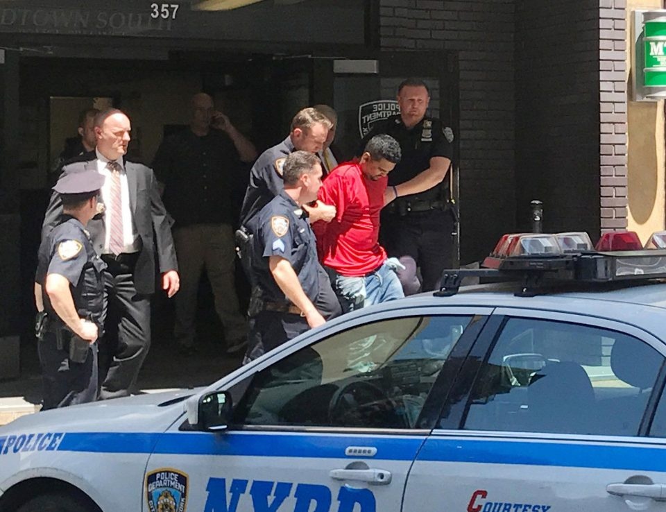 nghi pham dam xe New York bi bat anh 6