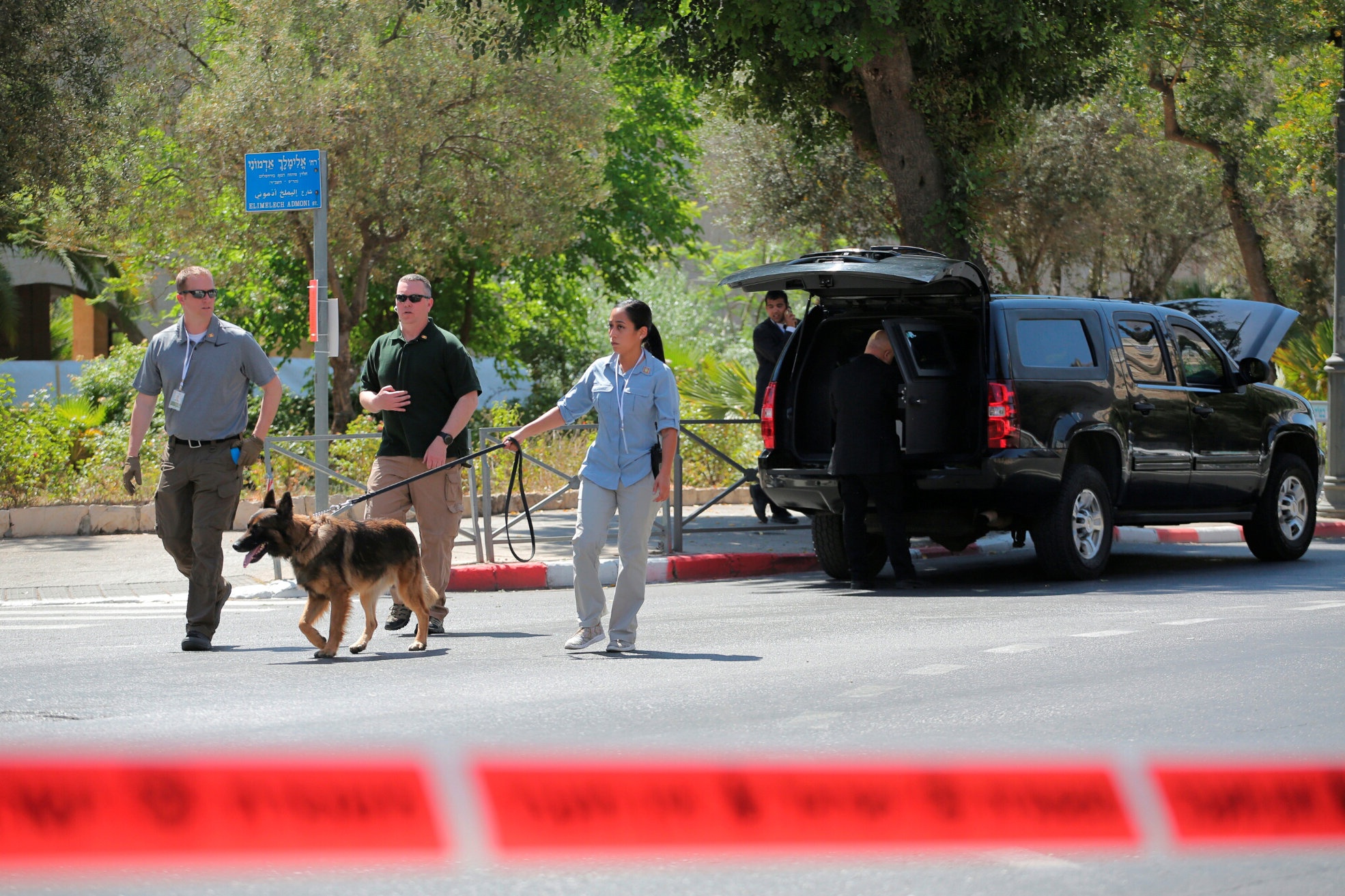 Trump tham Israel anh 3