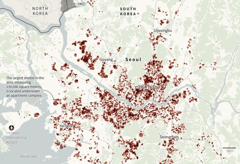 ham tru bom o Han Quoc anh 2