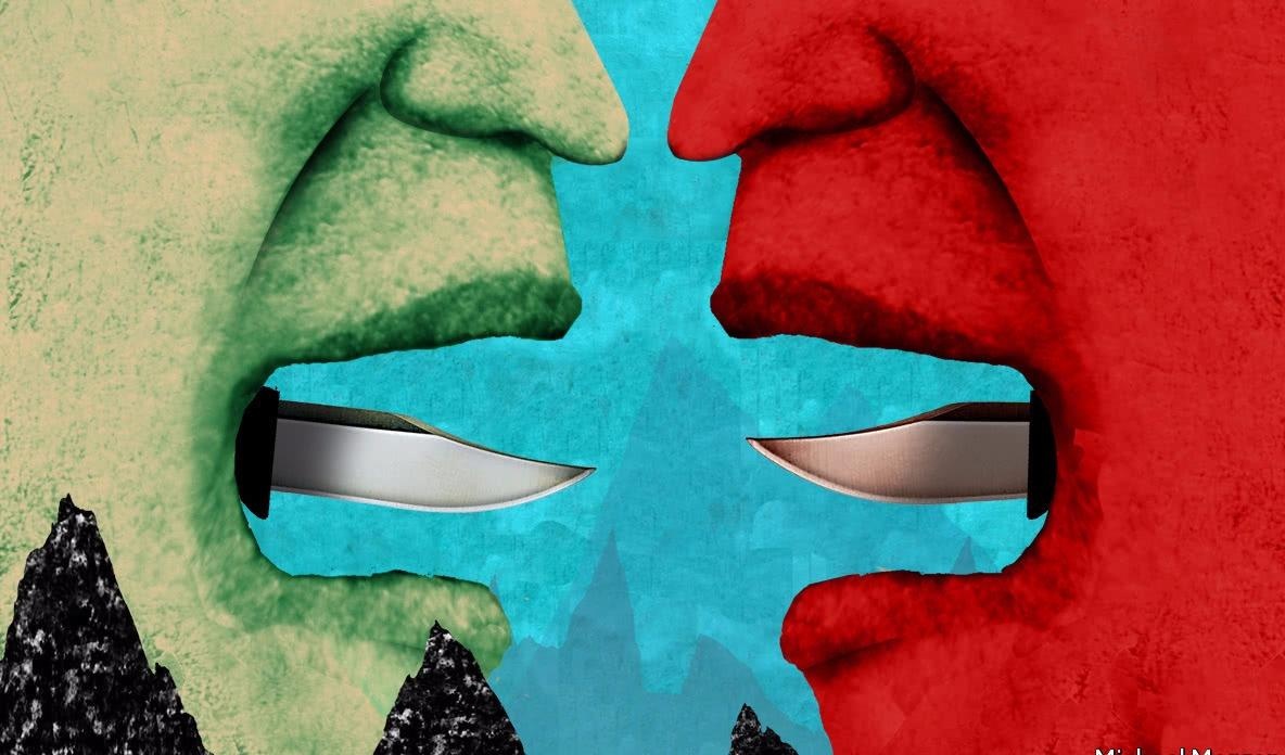 Trung - An dung ben bo vuc chien tranh tai nga ba bien gioi hinh anh