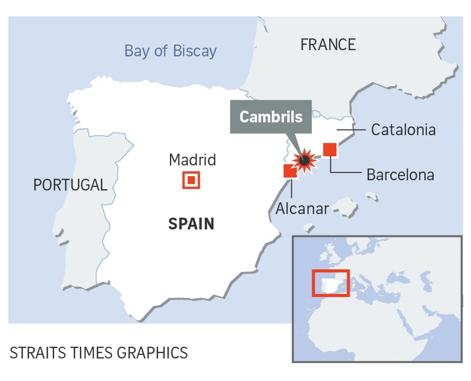 khủng bố ở Tây Ban Nha ảnh 1 khung bo o Tay Ban Nha anh 1